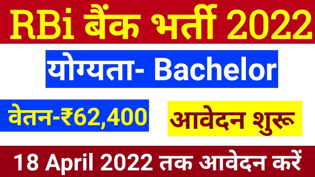 RBI Grade B Recruitment 2022 Apply Online Link - For 294 Grade B ...